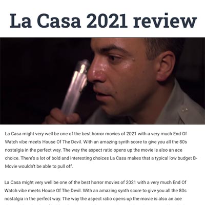 La Casa 2021 review